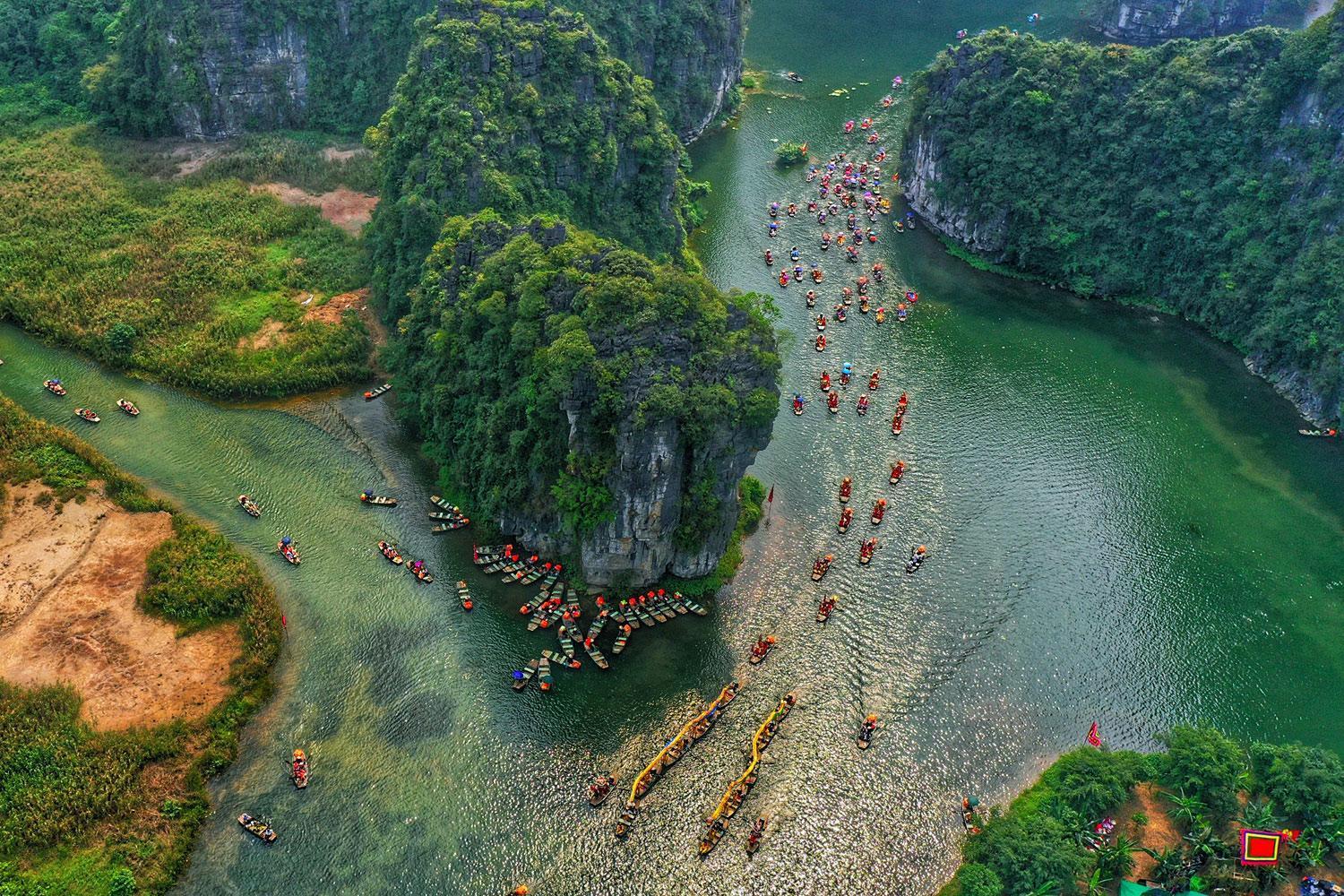 Tam Coc Scenery Homestay Van Lam المظهر الخارجي الصورة